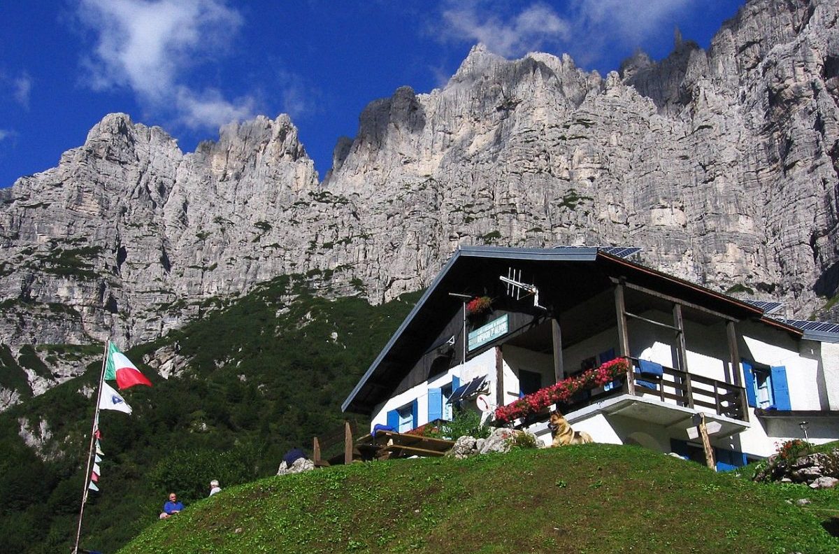 rifugio VII alpini, dolomiti bellunesi