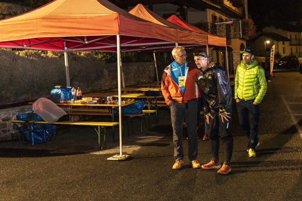 Joans, con Franco Collé alla base vita di Saint Rhemy. Foto Stefano Jeantet/Karpos