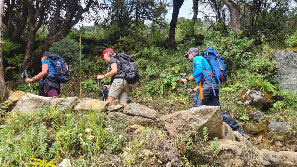 Salita verso Tengboche