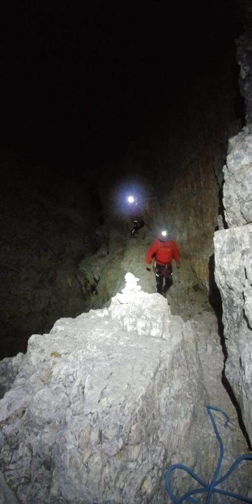 Foto FB Soccorso Alpino e Speleologico Veneto