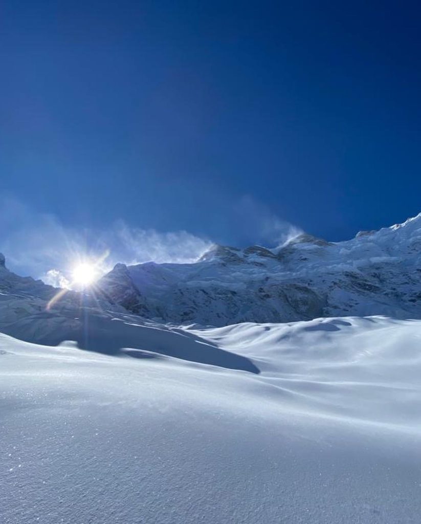 Foto Denis Urubko, Maria Pipi Cardell - Desnivel