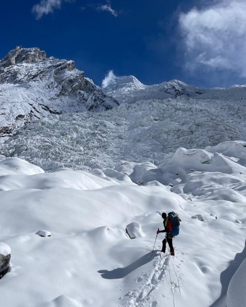 Foto Denis Urubko, Maria Pipi Cardell - Desnivel