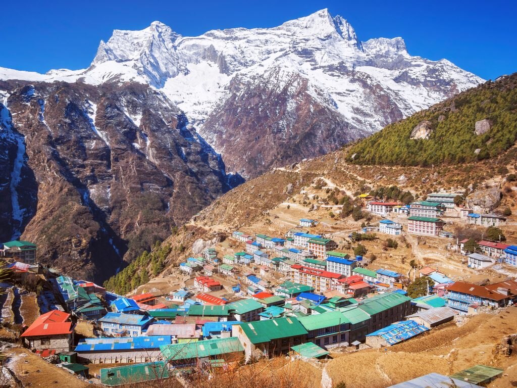 Namche Bazaar. Foto Adobe Stock