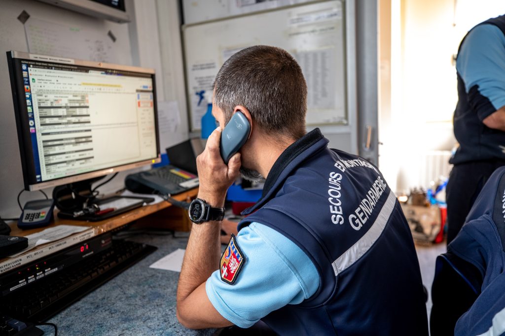 PGHM Chamonix - Foto ANSA (Credit Image: © Nicolas Beaumont/Le Pictorium Agency via ZUMA Press)