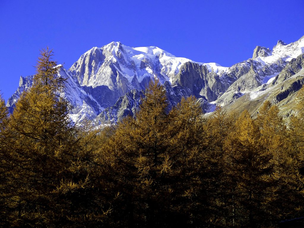 Monte Bianco dalla Val Ferret - Foto Wikimedia Commons @Giannico