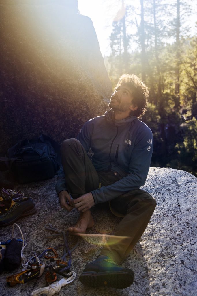 Jacopo Larcher su Meltdown. Foto: Andrea Cossu - Onsen Productions