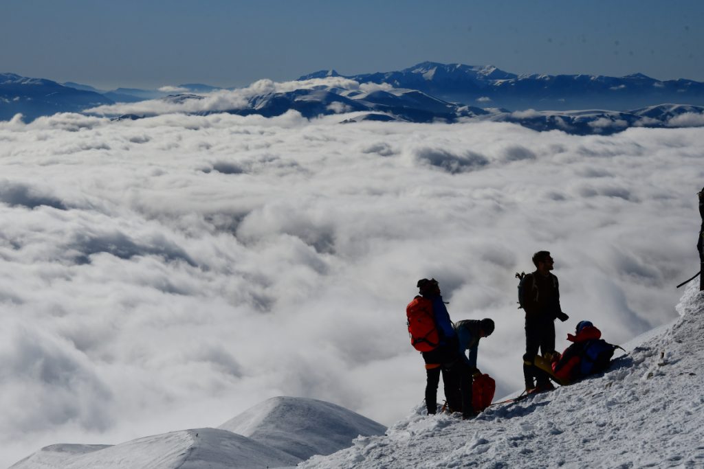 Salita al rifugio Zilioli (Sibillini)