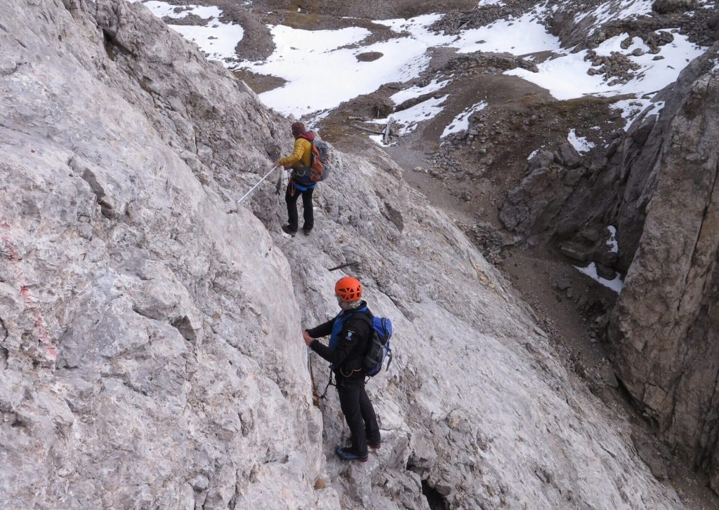 In ferrata - Foto SAT