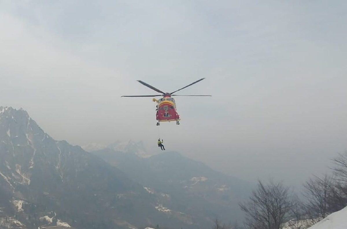 sappada, lago, ipotermia, soccorso alpino