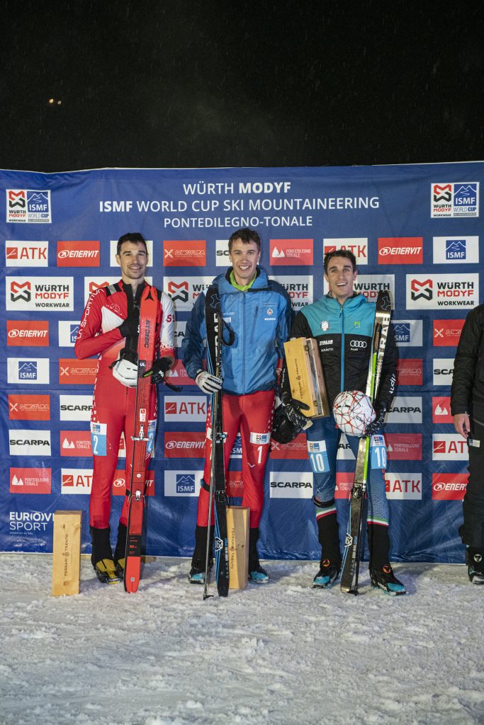 Podio maschile Sprint - Foto Maurizio Torri e Mauro Mariotti