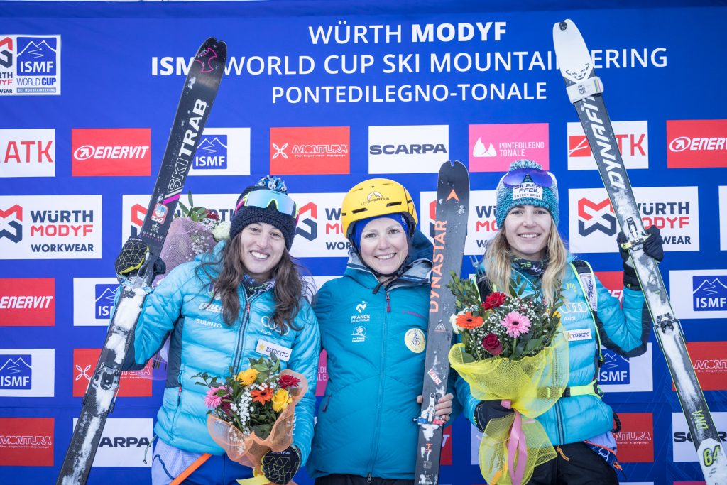 Podio femminile Individual - Foto Maurizio Torri e Mauro Mariotti