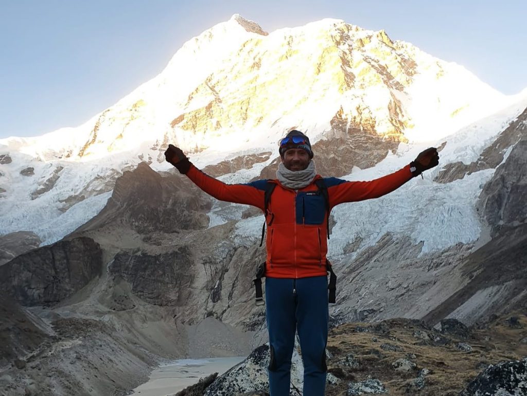 Alex Txikon al Makalu 