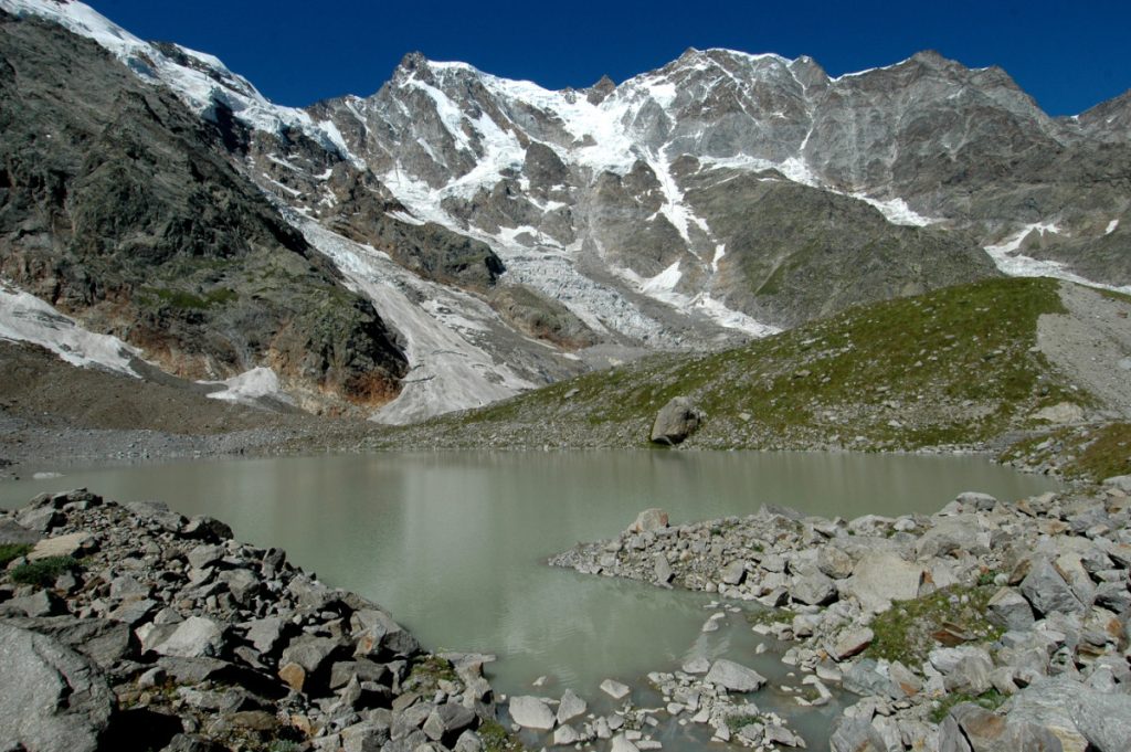 Lago delle Locce e Monte Rosa, foto SA