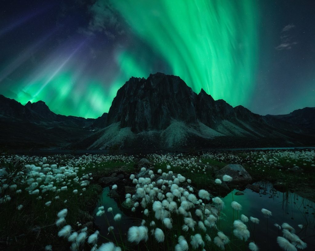 “Under a Northern Sky”.Tombstone Mountain Range, Yukon Territory, Canada. Foto Rachel Jones Ross  