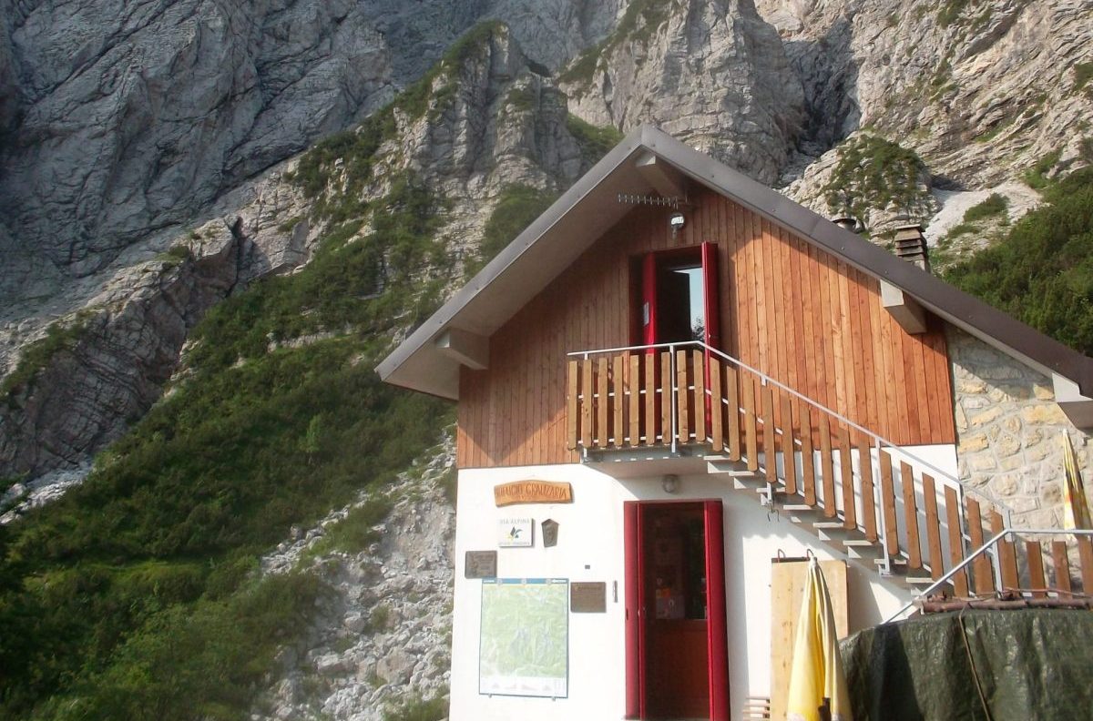rifugio grauzaria, alpi carniche