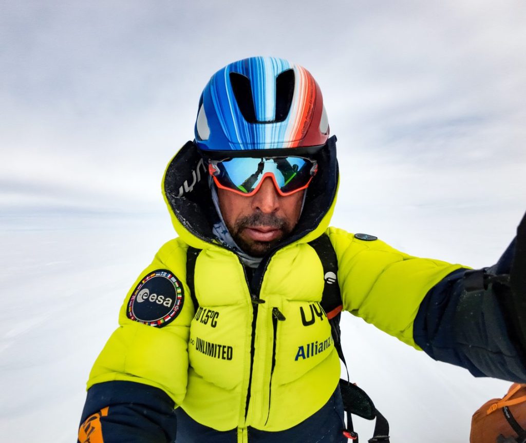Omar in Antartide - Foto Omar Di Felice