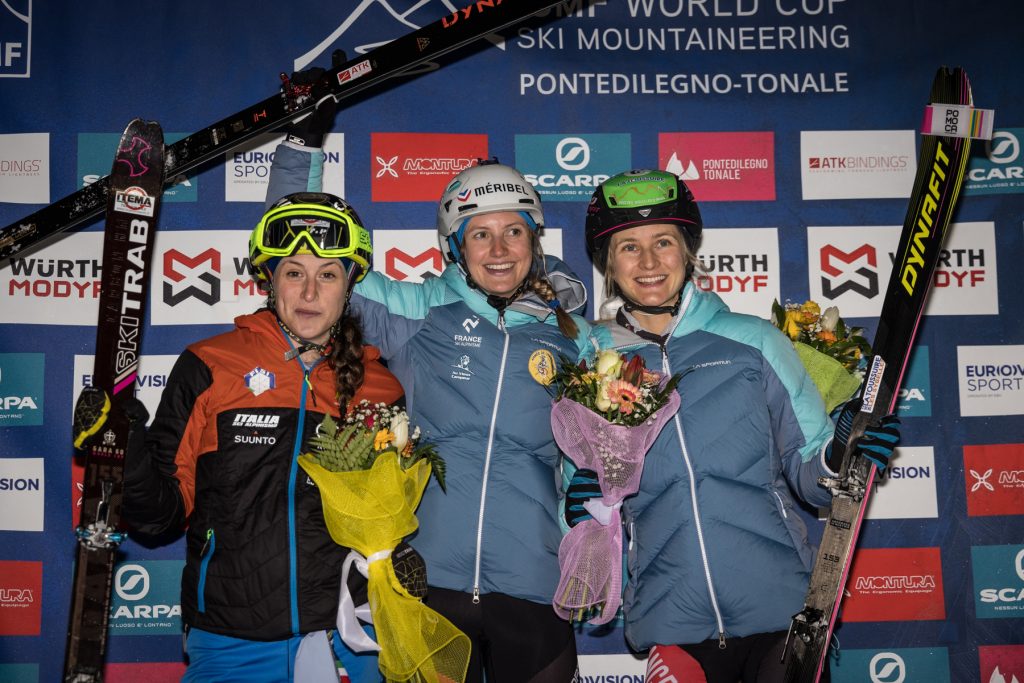 Podio femminile senior - Gara Sprint 2021 - Foto di Maurizio Torri e Mauro Mariotti