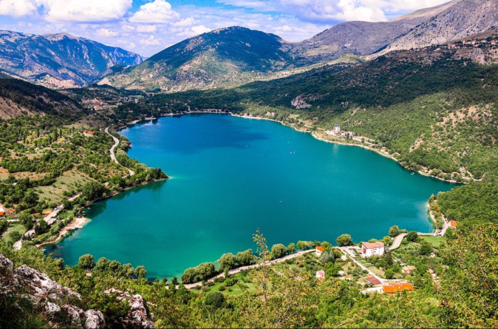 turismo, scanno, lago