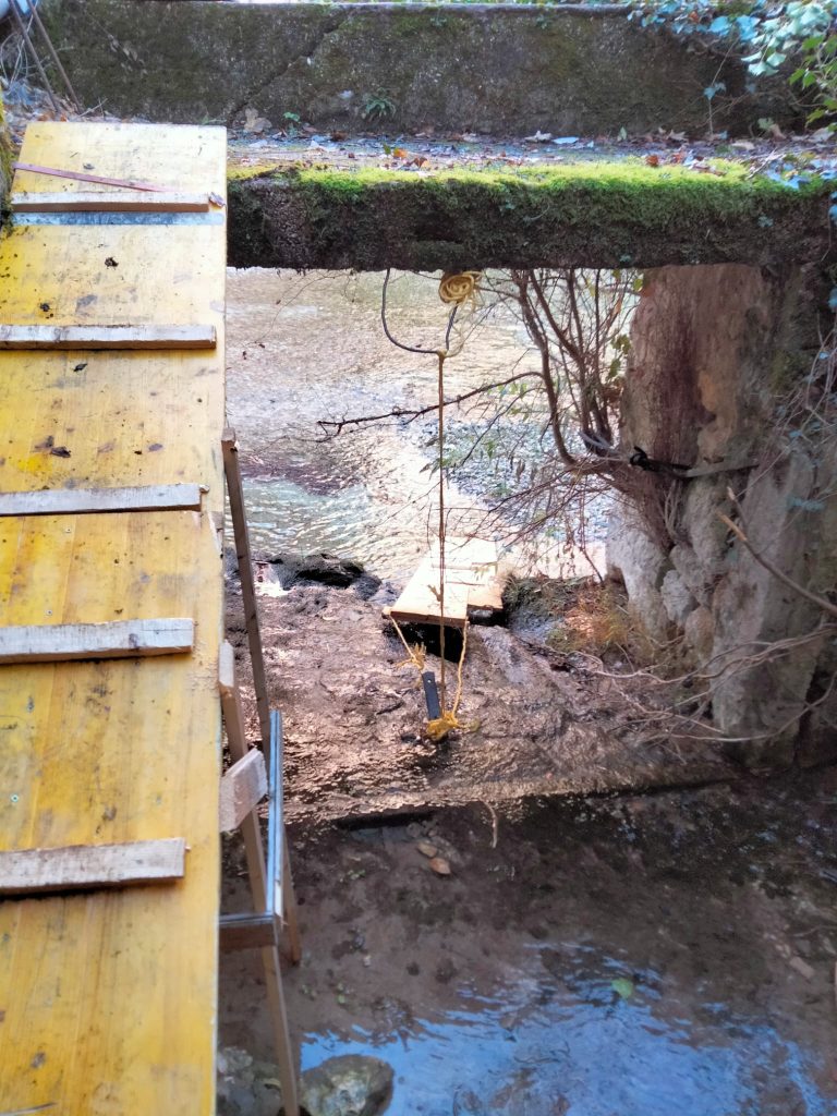 Passerelle allestite dall