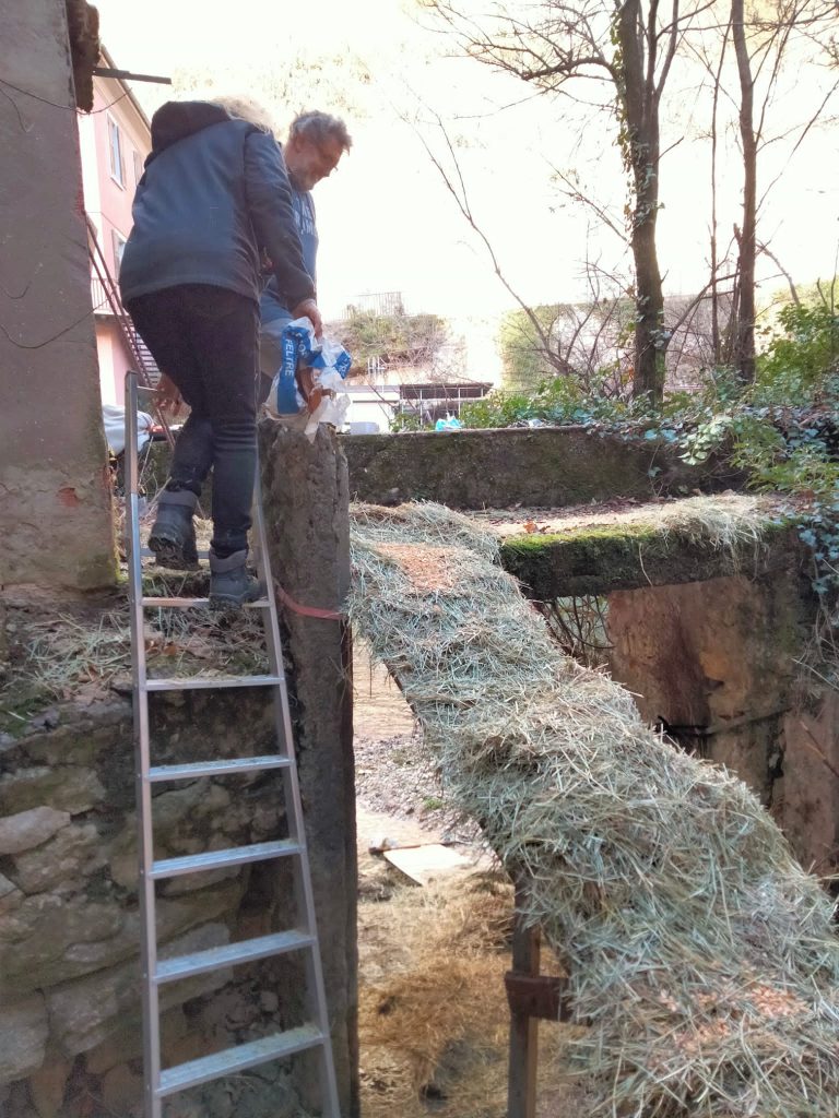 Passerelle allestite dall