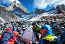 Photo of Patagonia. L’avventura di Ratti, Baù e Migliorini inizia dal Pilar Rojo sull’Aguja Mermoz