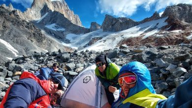 Photo of Patagonia. L’avventura di Ratti, Baù e Migliorini inizia dal Pilar Rojo sull’Aguja Mermoz