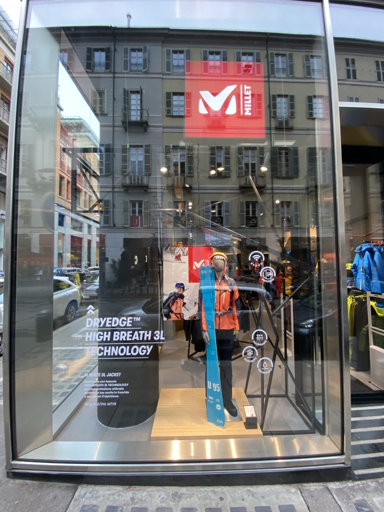 Il punto vendita di Torino