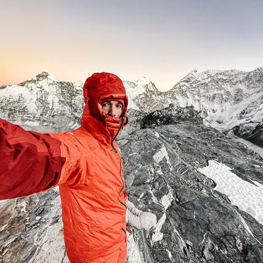 David Goettler e Herve Barmasse. Foto Barmasse via IG