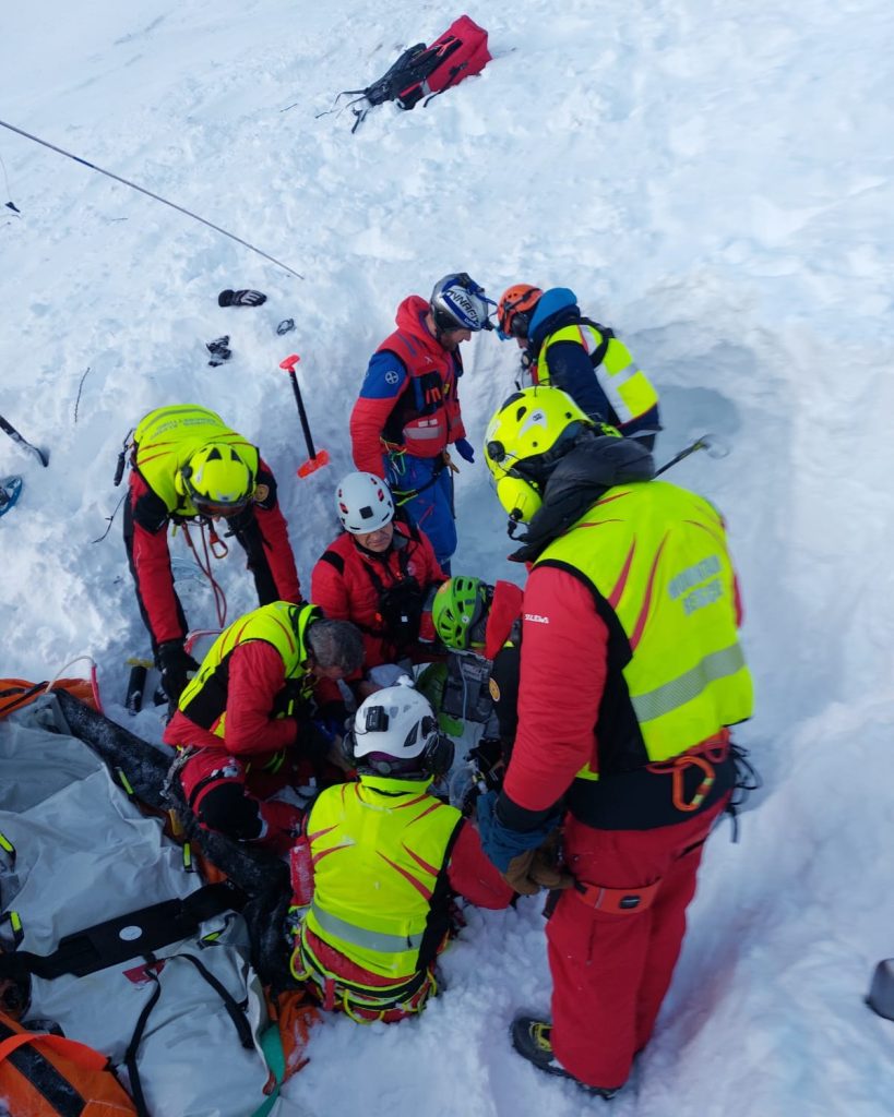 Foto FB Soccorso Alpino Alto Adige · Bergrettung Südtirol - CNSAS