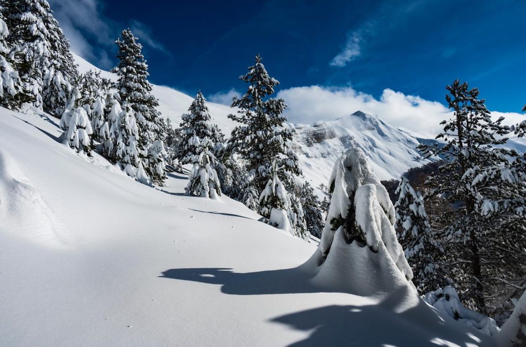 neve, alpi, appennini