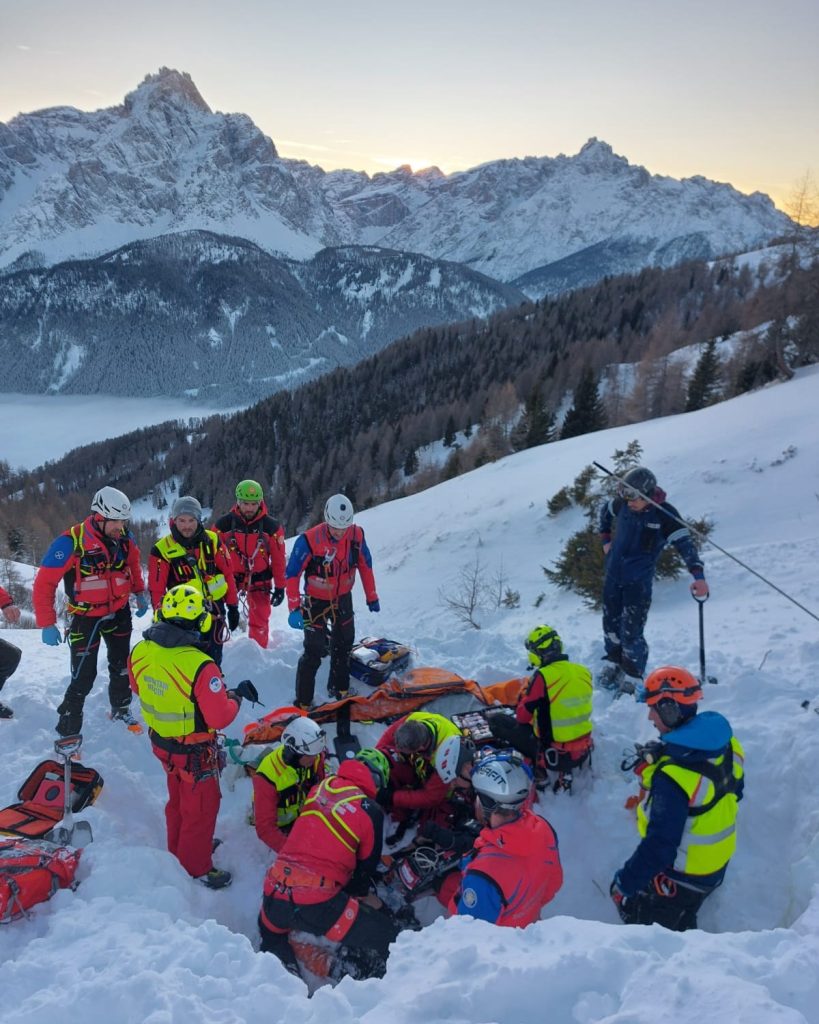 Foto FB Soccorso Alpino Alto Adige · Bergrettung Südtirol - CNSAS