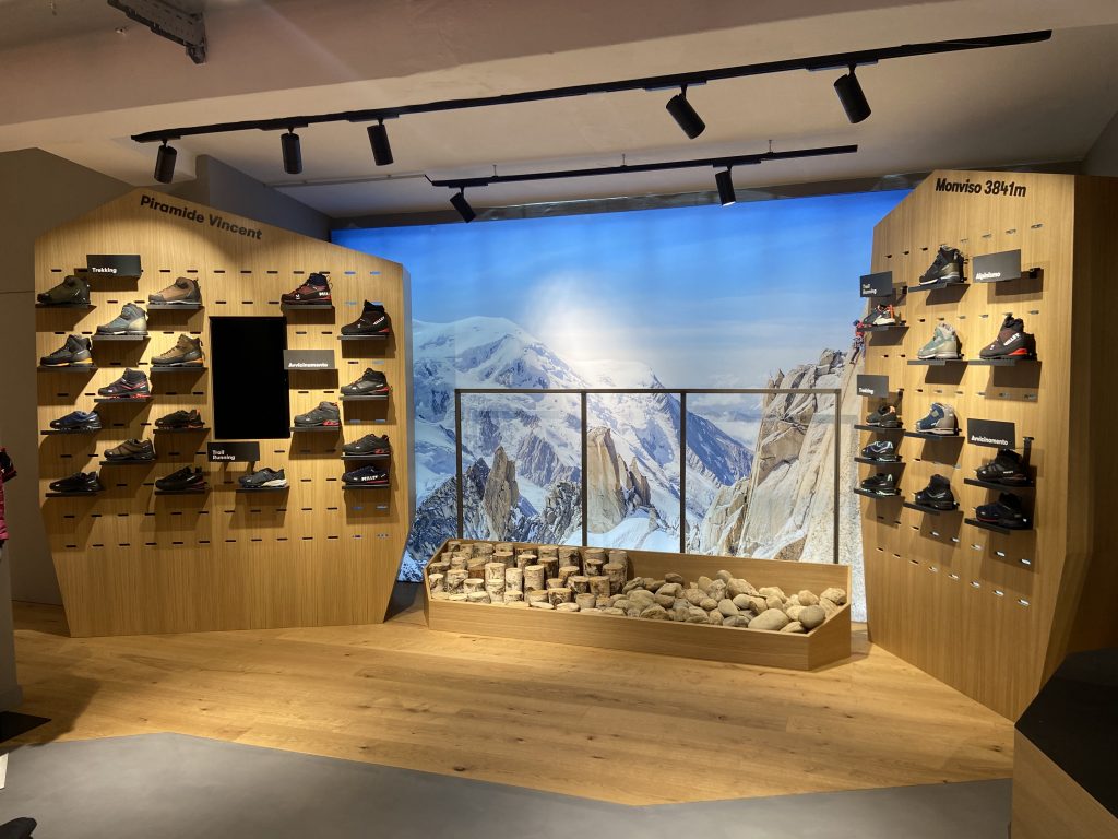 Il punto vendita di Torino