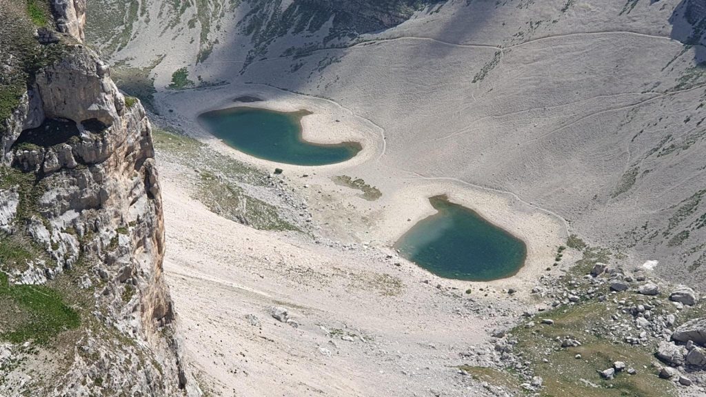 Lago di Pilato, luglio 2022 - Foto ANSA, GENTILE CONCESSIONE DI URBANO BARELLI