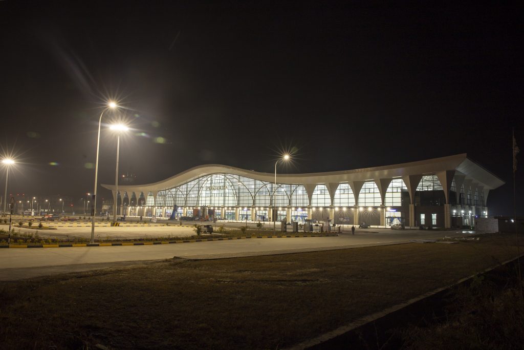 Pokhara International Airport, gennaio 2023 - Foto ANSA (Credit Image: © Hari Maharjan/Xinhua via ZUMA Press)
