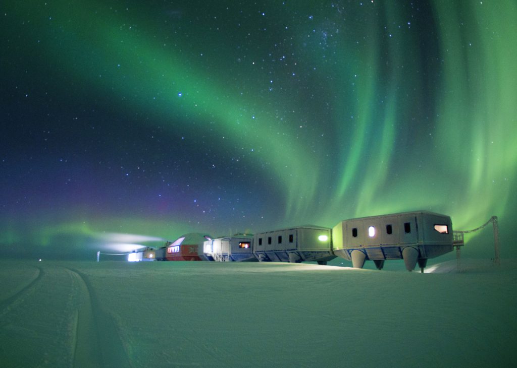Brunt Ice Shelf, stazione di ricerca britannica Halley - Foto ANSA (Credit Image: © Cover Images via ZUM)