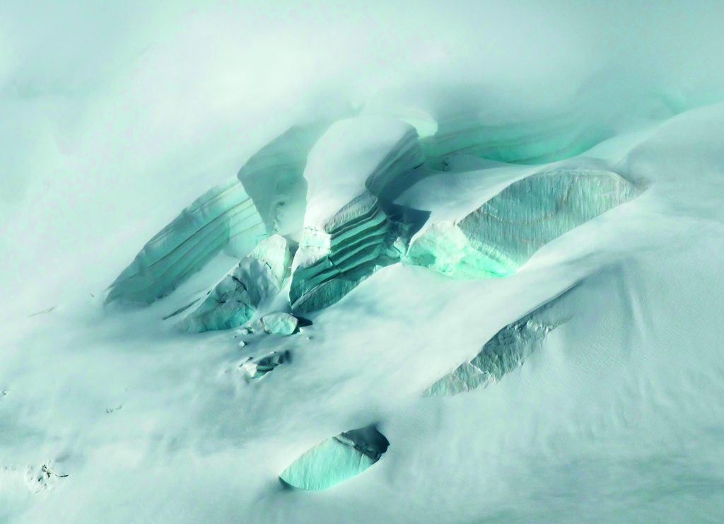 Una seraccata sulla Sud della Jungfrau.