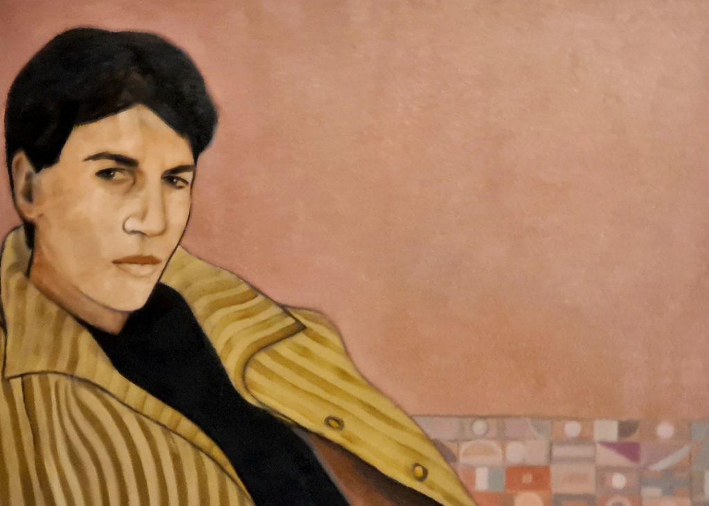 Natalia Ginzburg in un quadro di Sara Chiaranzelli