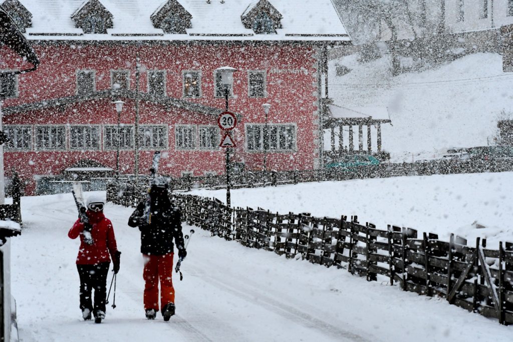 Nevicata in Valle Aurina