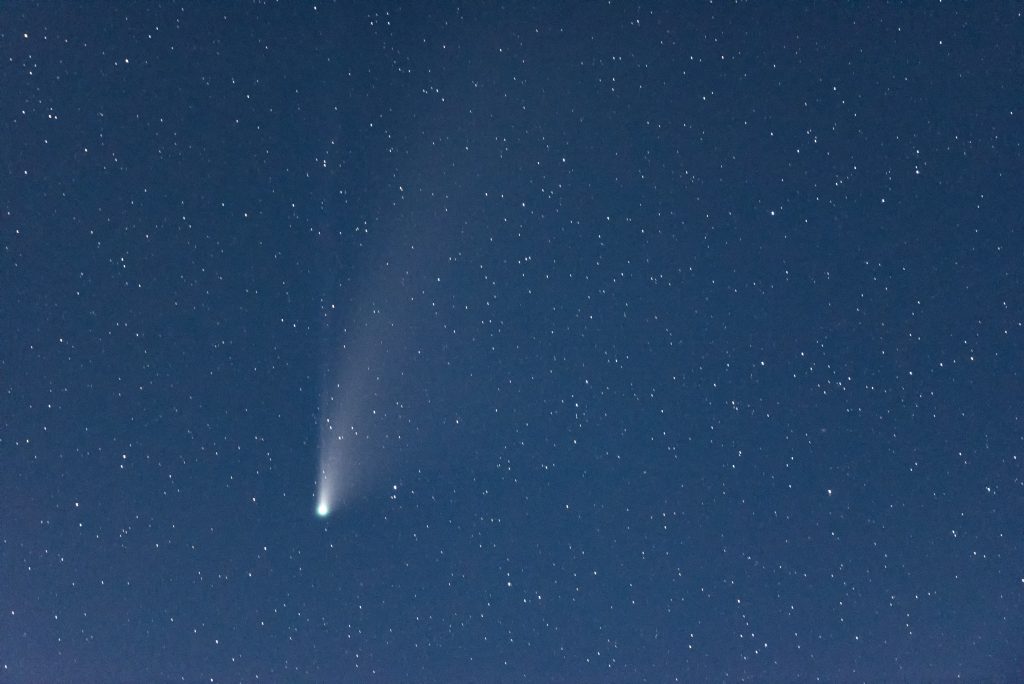 Cometa - Foto Unsplash @Jerry Zhang