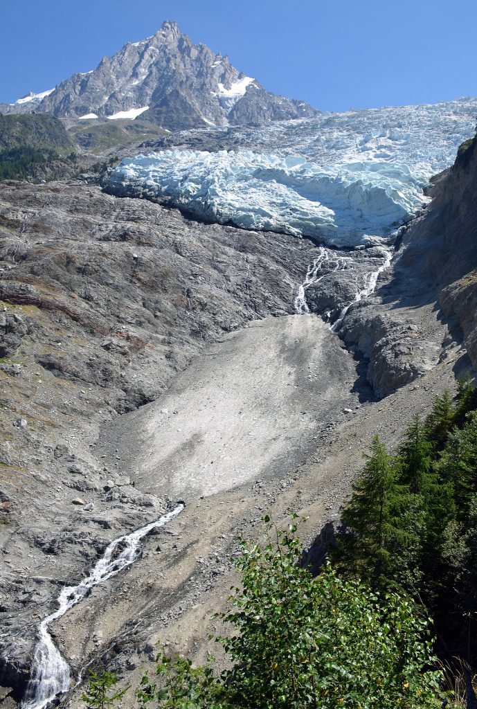 Ghiacciaio dei Bossons - Foto Wikimedia Commons @Vassil