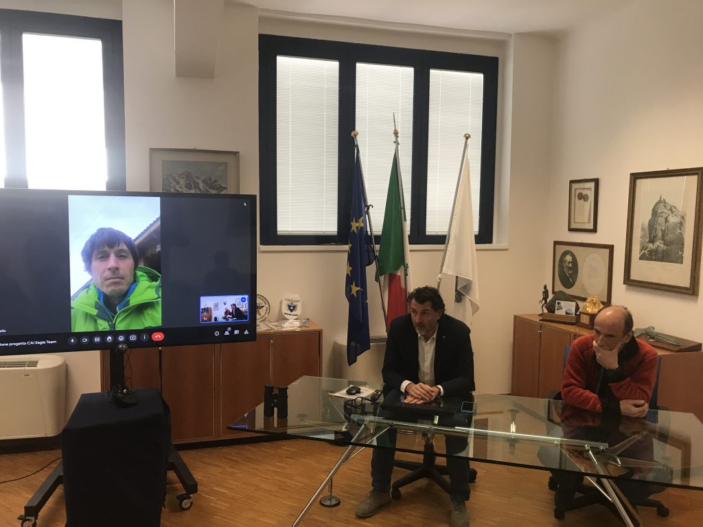 Presentazione del progetto, Antonio Montani (sx) e Mauro Penasa (dx) - Foto CAI