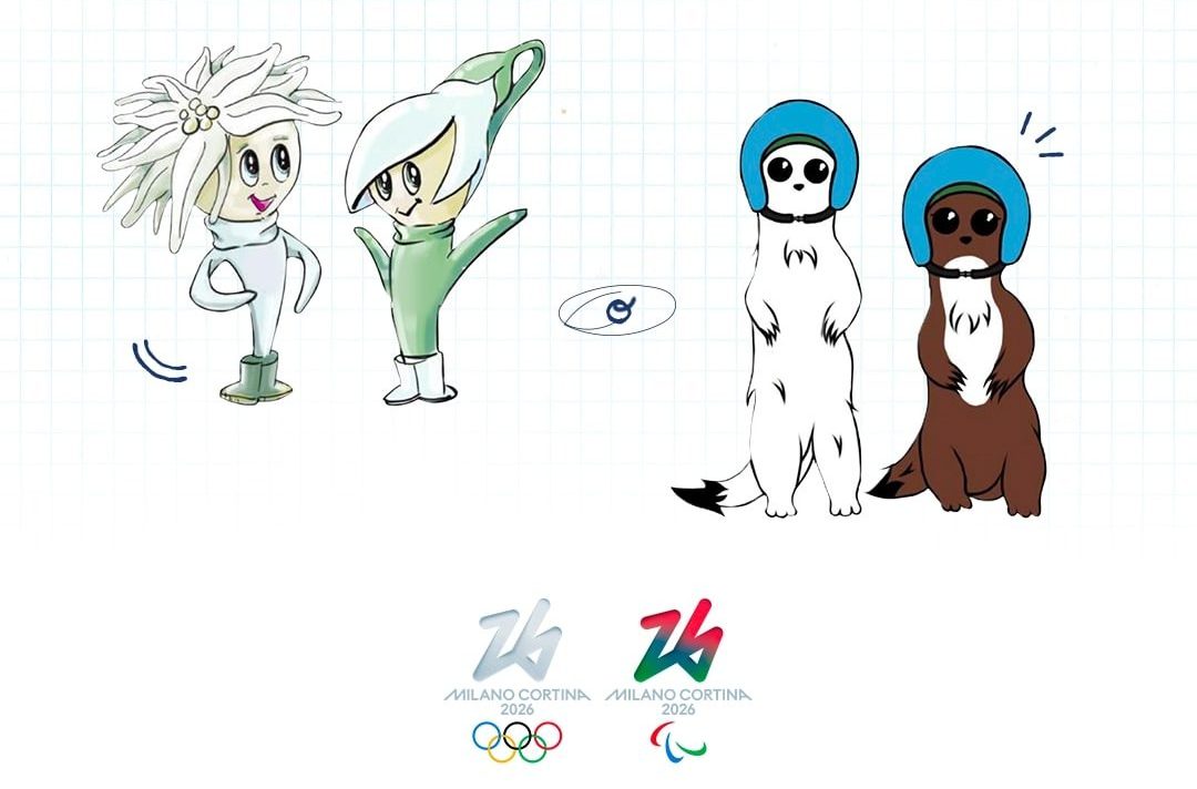 olimpiadi, milano cortina 2026, mascotte
