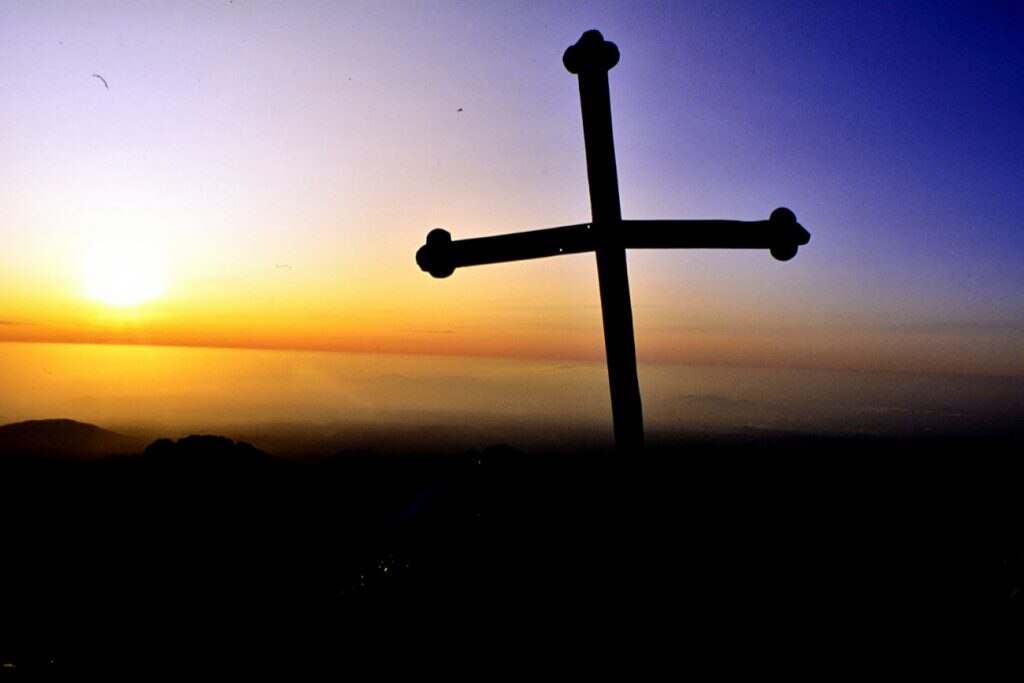 Alba sulla Punta Lenana