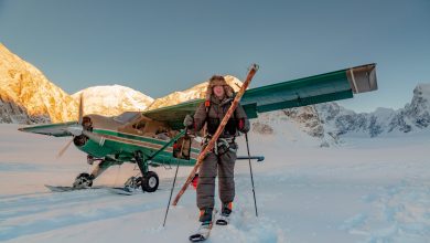 Photo of Jost Kobusch pronto a tentare una solitaria invernale del Denali