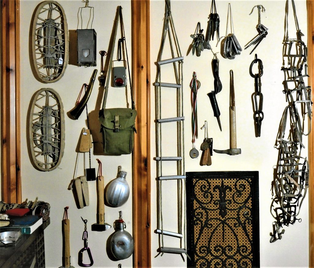 L’attrezzatura alpinistica di Achille Compagnoni sul K2 - Archivio Achille Compagnoni