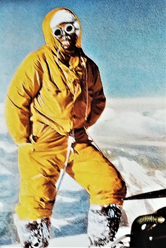 Lino Lacedelli sul K2 - Archivio Achille Compagnoni