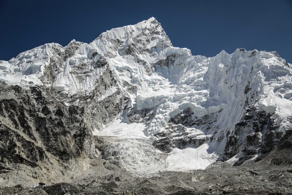Nuptse dal campo base Sud - Foto ANSA (Credit Image: © Sarah Murray/Stumbleweeds via ZUMA Wire)