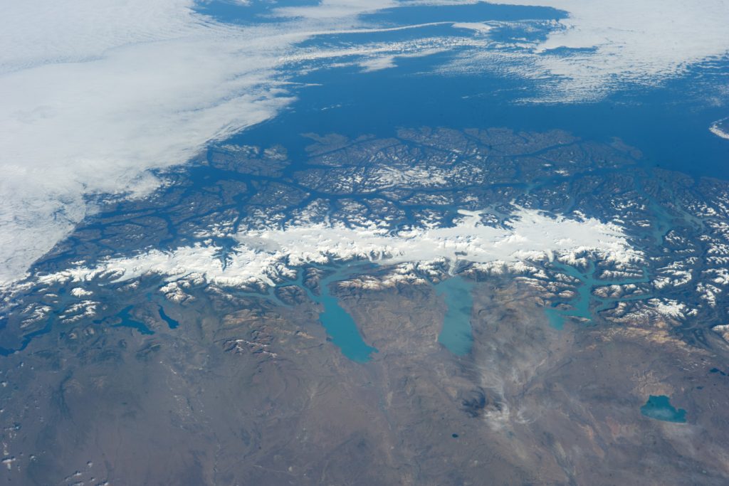 Campo de Hielo patagonico - Foto NASA