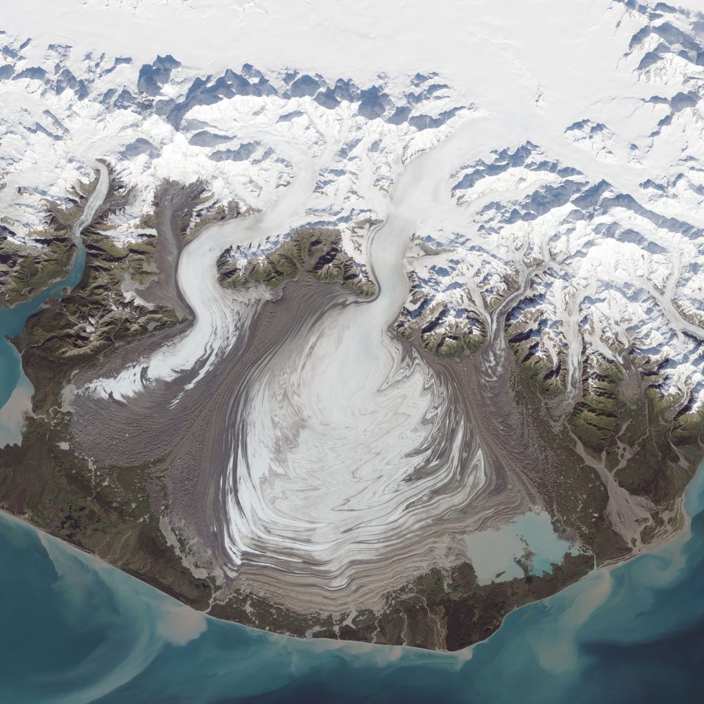Malaspina Glacier, Alaska - Foto Wikimedia Commons @NASA Goddard Space Flight Center