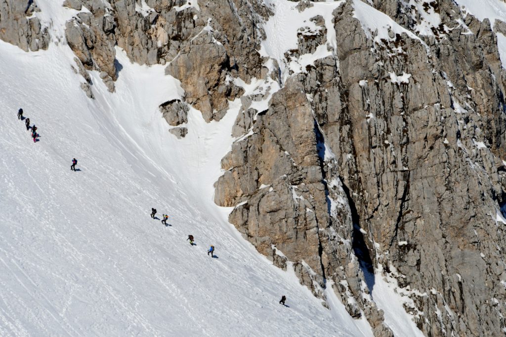 Terminillo, alpinismo invernale
